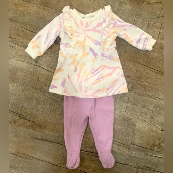 Grayson Mini Infant Tie Dye 2 Piece Outfit - Picture 1 of 10